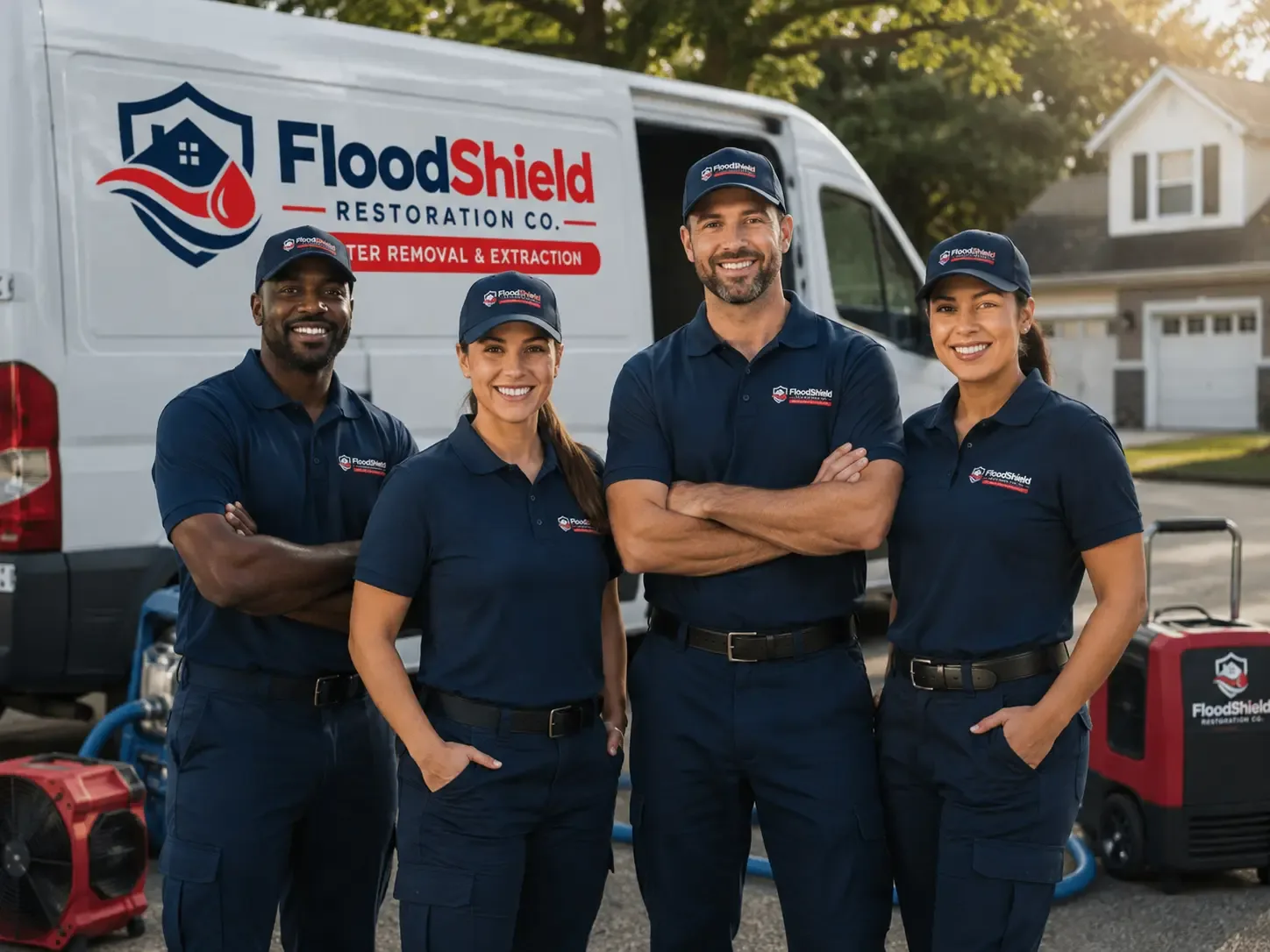 Flood Damage Restoration company in Wheelwright, MA